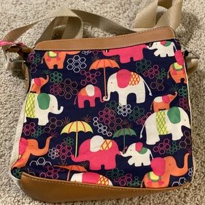 Lily Bloom Elephant Rain Crossbody 🐘☔️